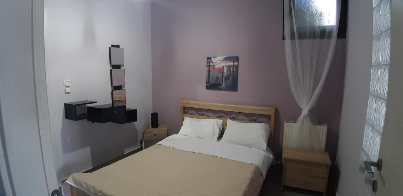 Soula'S Sunshine Blue Apartment Nea Karvali Exteriör bild